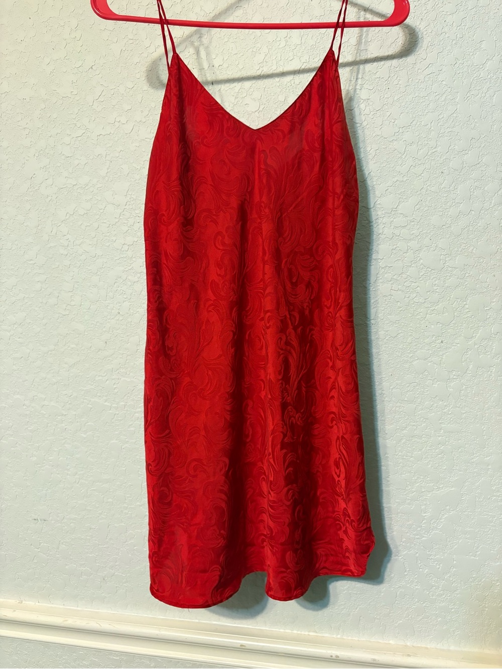 Vintage Treesha Silk Slip Dress / Nightgown